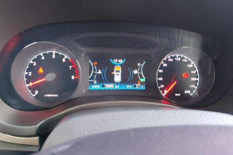 Used BYD Song 2017 Gaishi Upgrade Edition 1.5TI Manual Elite Model Instrument Cluster