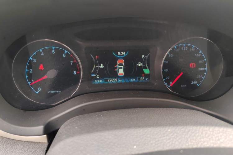 Used BYD Song 2017 Gaishi Upgrade Edition 1.5TI Manual Elite Model Instrument Cluster
