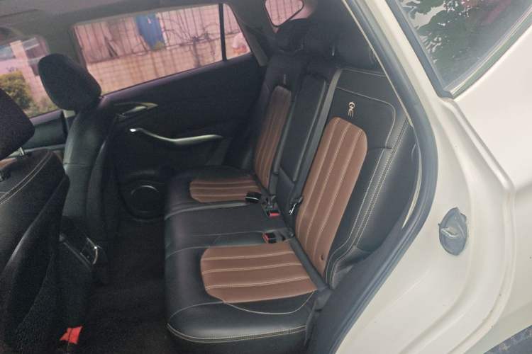 Used BYD Song 2017 Gaishi Upgrade Edition 1.5TI Manual Elite Model Left Rear Seat