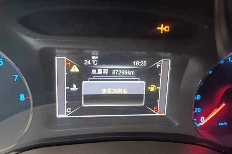 Used BYD Song 2017 Gaishi Upgrade Edition 1.5TI Manual Elite Model Odometer Close Up