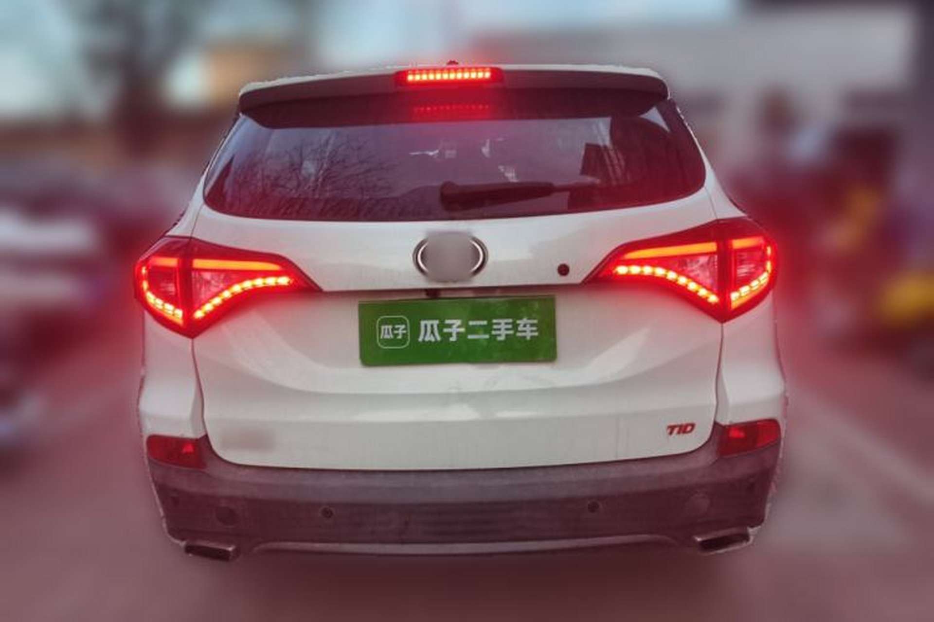 Used BYD Song 2017 Gaishi Upgrade Edition 1.5TID Automatic Luxury Model Rear