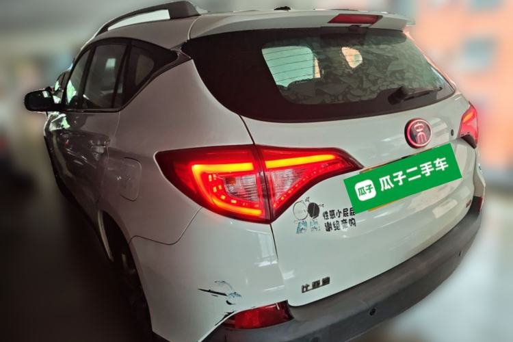 Used BYD Song 2017 Gaishe Upgrade Edition 1.5TID Automatic Elite Model Rear Left 45 Deg