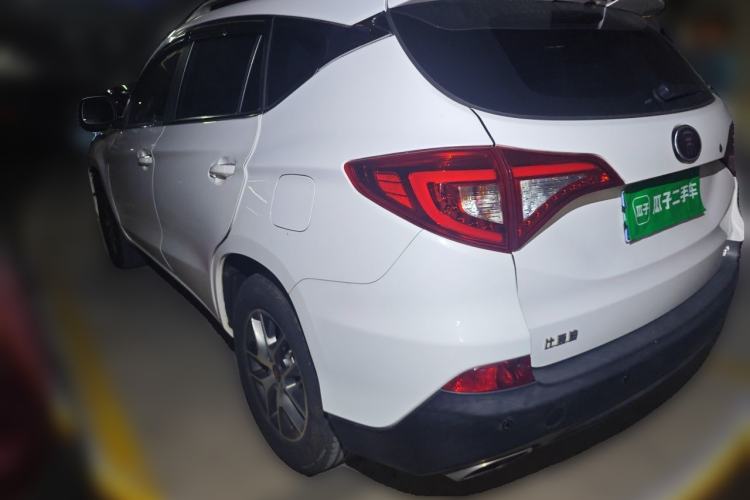 Used BYD Song 2017 Gaishi Upgrade Edition 1.5TID Automatic Luxury Model Rear Left 45 Deg