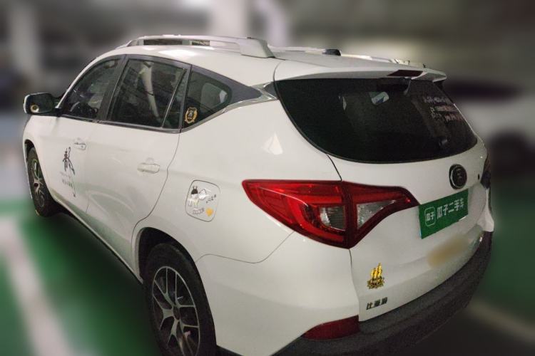 Used BYD Song 2017 Gaishi Upgrade Edition 1.5TID Automatic Luxury Model Rear Left 45 Deg