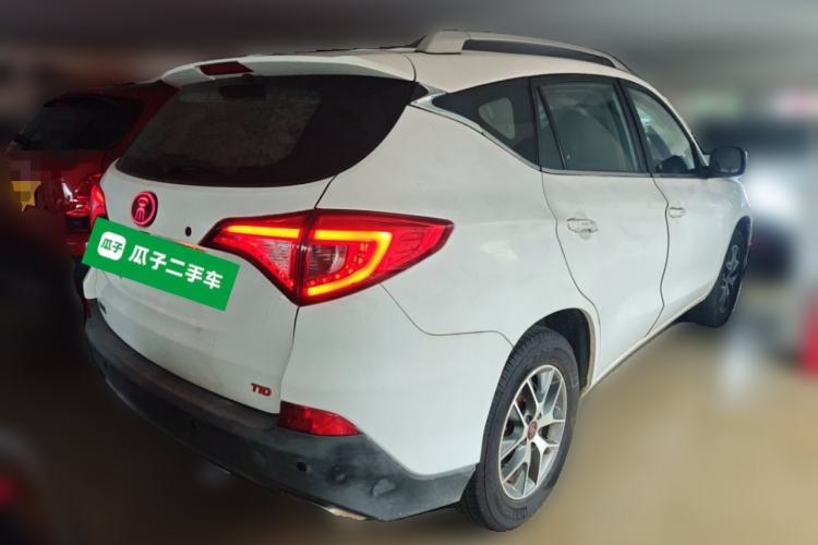 Used BYD Song 2017 Gaishe Upgrade Edition 1.5TID Automatic Elite Model Rear Right 45 Deg