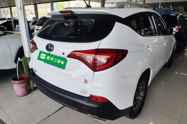 Used BYD Song 2017 Gaishi Upgrade Edition 1.5TID Automatic Luxury Model Rear Right 45 Deg