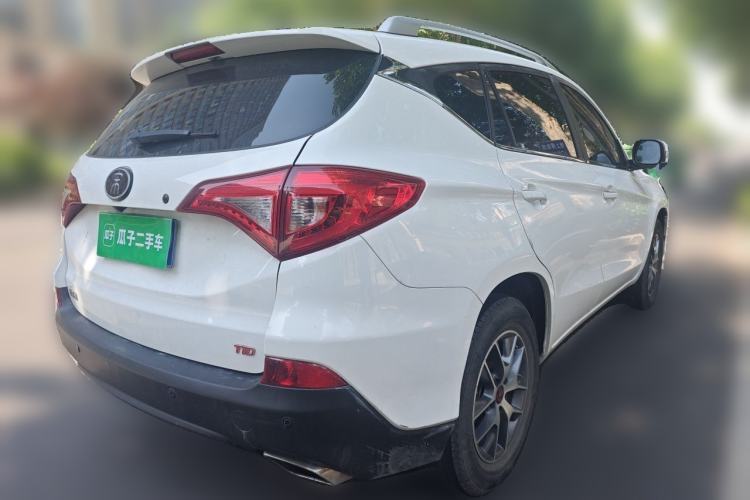 Used BYD Song 2017 Gaishe Upgrade Edition 1.5TID Automatic Elite Model Rear Right 45 Deg