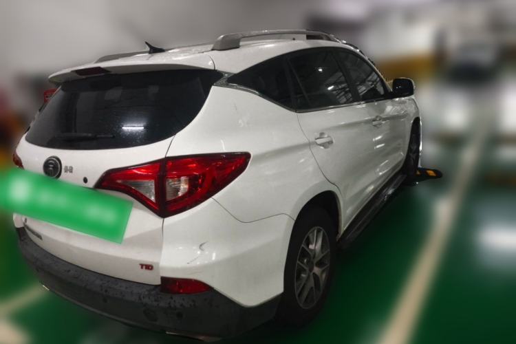 Used BYD Song 2017 Gaishe Upgrade Edition 1.5TID Automatic Elite Model Rear Right 45 Deg