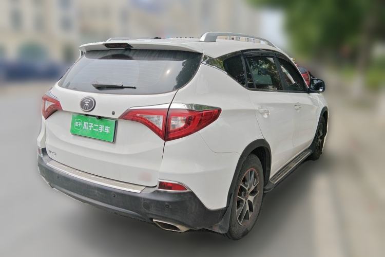 Used BYD Song 2017 Gaishe Upgrade Edition 1.5TID Automatic Elite Model Rear Right 45 Deg
