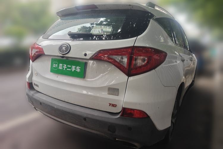 Used BYD Song 2017 Gaishe Upgrade Edition 1.5TID Automatic Elite Model Rear Right 45 Deg