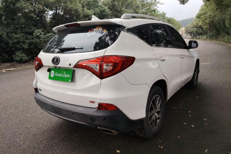 Used BYD Song 2017 Gaishe Upgrade Edition 1.5TID Automatic Elite Model Rear Right 45 Deg