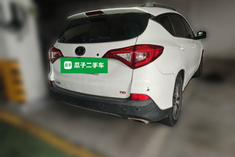 Used BYD Song 2017 Gaishe Upgrade Edition 1.5TID Automatic Elite Model Rear Right 45 Deg