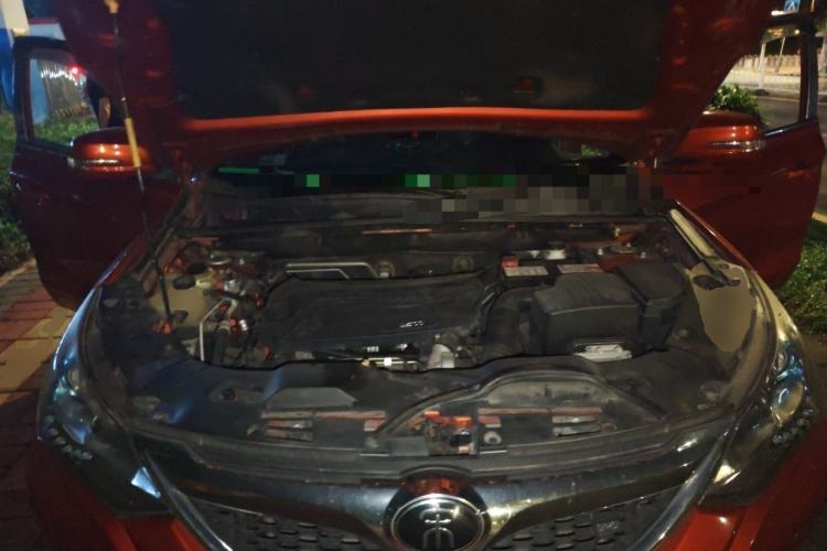 Used BYD Song 2017 Gaishe Upgrade Edition 1.5TID Automatic Elite Model Engine Bay