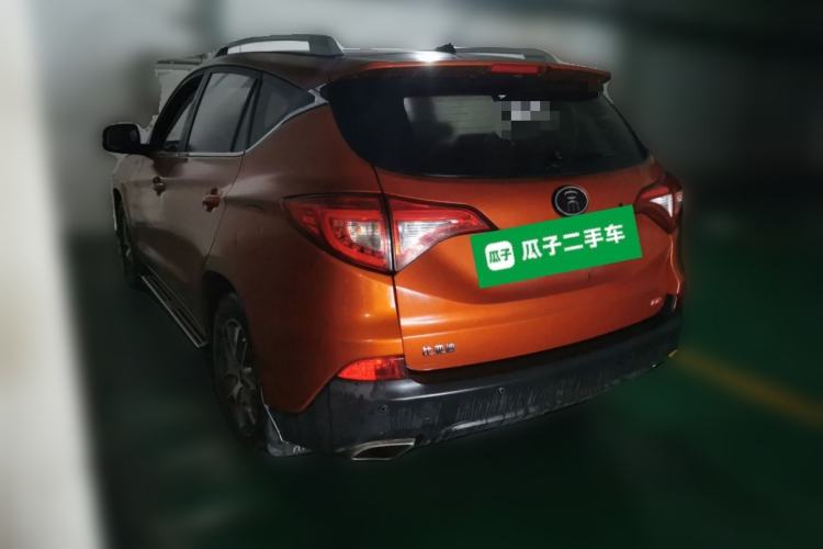 Used BYD Song 2017 Gaishi Upgrade Edition 1.5TID Automatic Luxury Model Rear Left 45 Deg