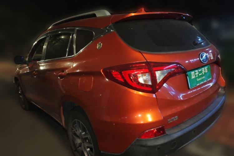 Used BYD Song 2017 Gaishe Upgrade Edition 1.5TID Automatic Elite Model Rear Left 45 Deg