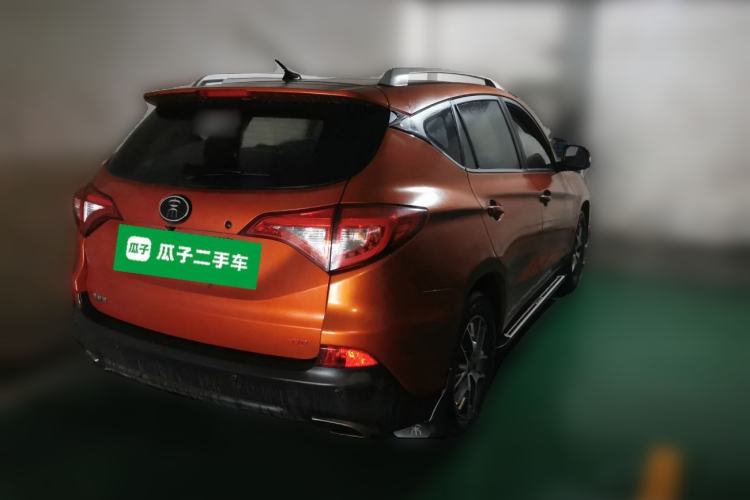 Used BYD Song 2017 Gaishi Upgrade Edition 1.5TID Automatic Luxury Model Rear Right 45 Deg