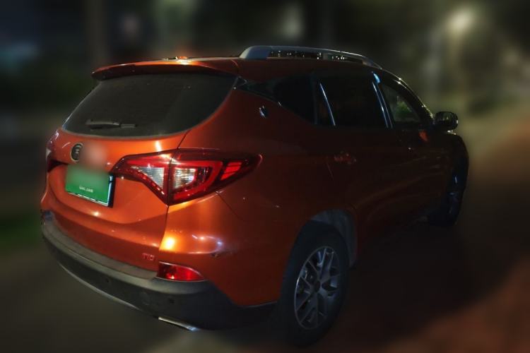 Used BYD Song 2017 Gaishe Upgrade Edition 1.5TID Automatic Elite Model Rear Right 45 Deg