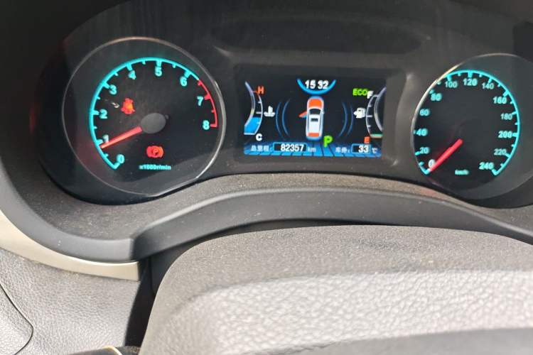 Used BYD Song 2018 1.5TID Automatic Smart Connect Prestige Model Odometer Close Up