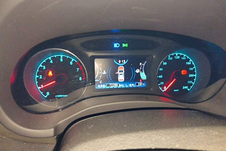 Used BYD Song 2018 1.5TI Manual Smart Connect Enjoyment Model Instrument Cluster