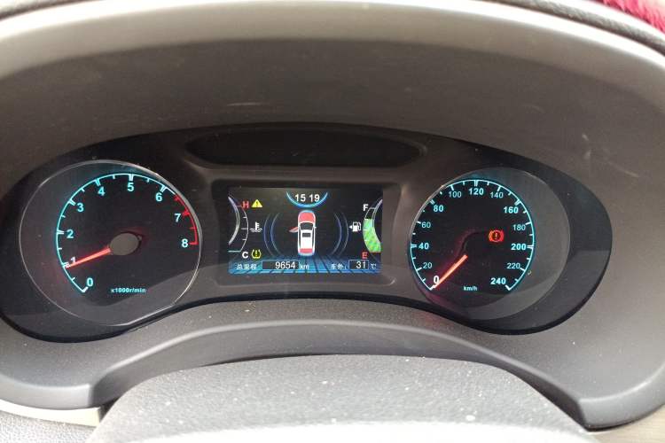 Used BYD Song 2018 1.5TI Manual Smart Connect Enjoyment Model Instrument Cluster