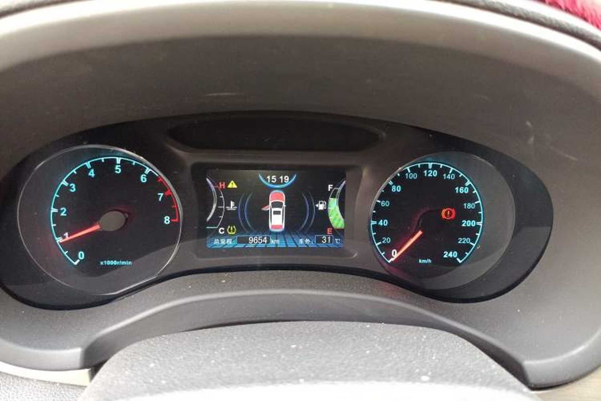 Used BYD Song 2018 1.5TI Manual Smart Connect Enjoyment Model Instrument Cluster