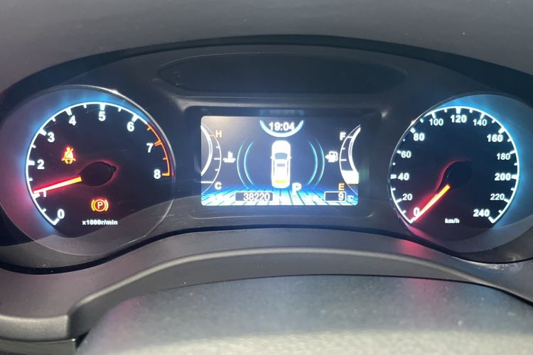 Used BYD Song 2018 1.5TID Automatic Smart Connect Prestige Model Odometer Close Up