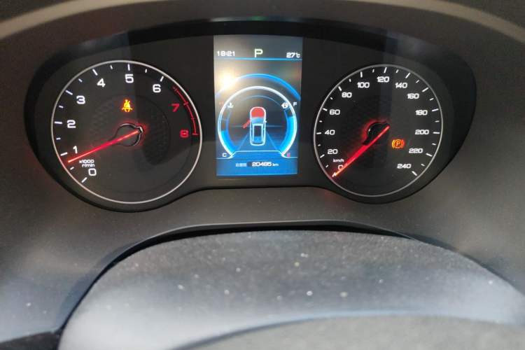Used BYD Song 2018 1.5TID Automatic Smart Connect Prestige Model Odometer Close Up