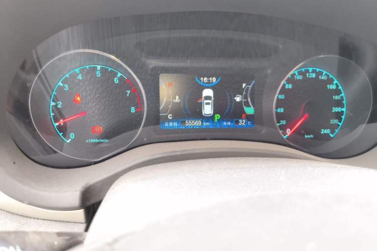Used BYD Song 2018 1.5TID Automatic Smart Connect Prestige Model Odometer Close Up