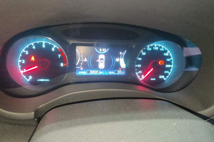 Used BYD Song 2018 1.5TI Manual Smart Connect Enjoyment Model Odometer Close Up