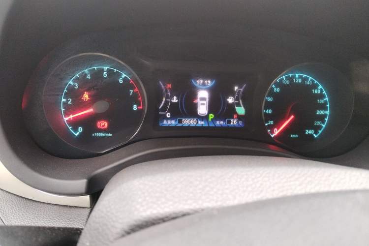 Used BYD Song 2018 1.5TID Automatic Smart Connect Prestige Model Odometer Close Up
