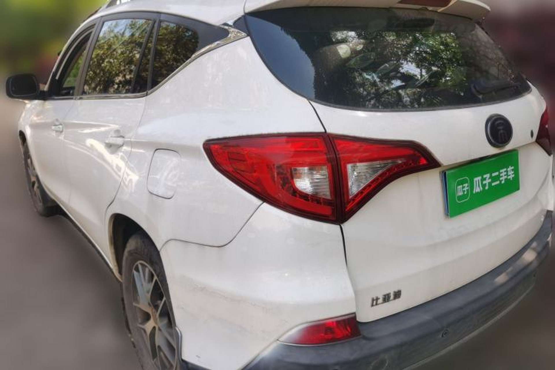 Used BYD Song 2018 1.5TI Manual Smart Connect Enjoyment Model Rear Left 45 Deg