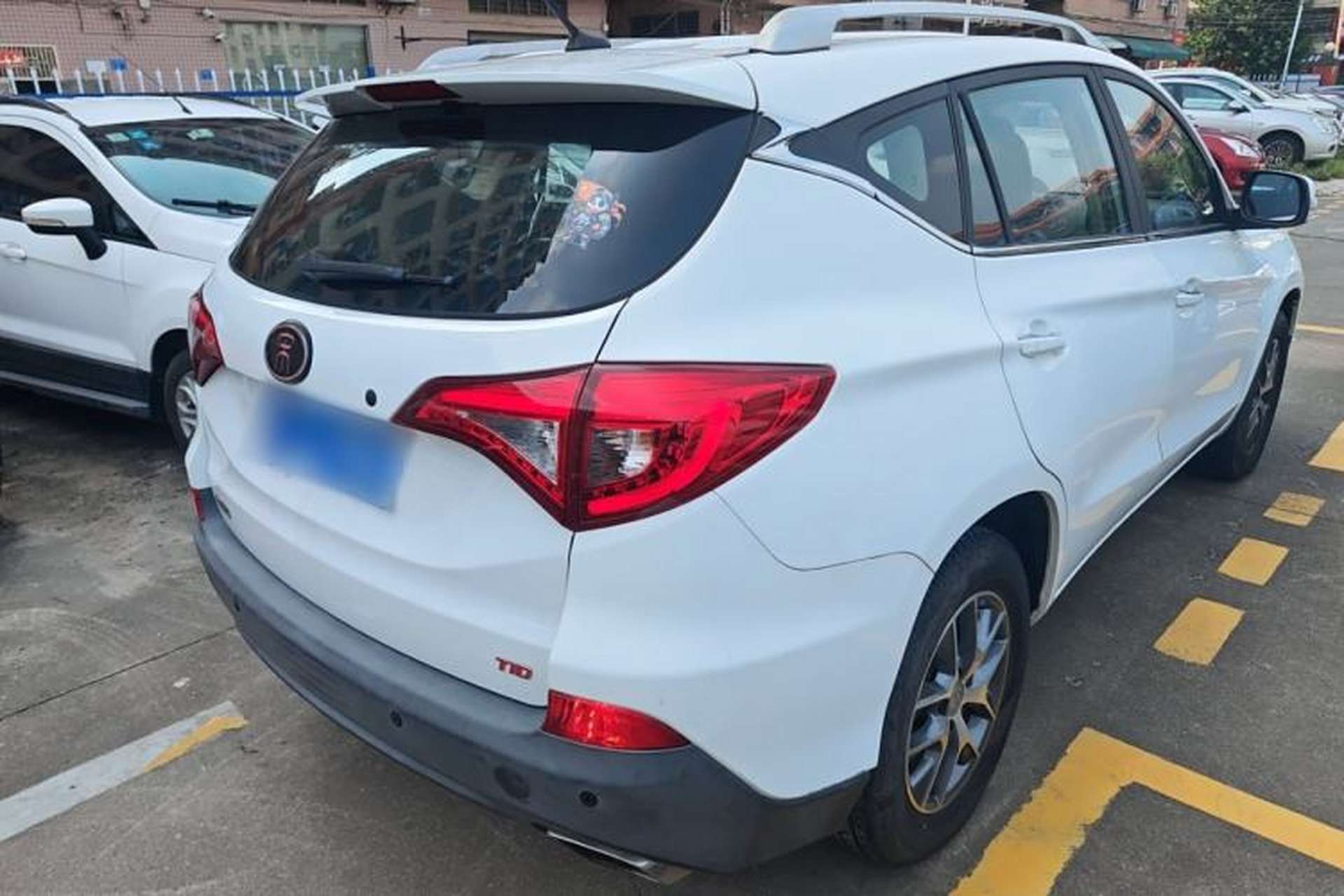 Used BYD Song 2018 1.5TID Automatic Smart Connect Prestige Model Rear Right 45 Deg