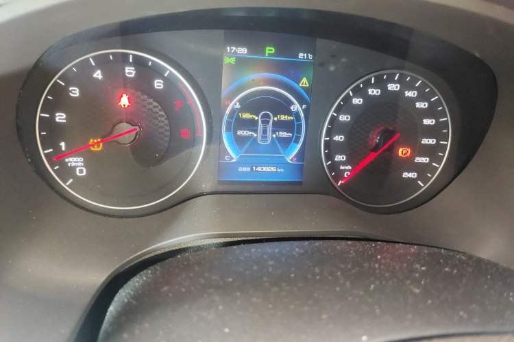 Used BYD Song 2019 1.5TI Automatic Smart Connect Luxurious Edition Odometer Close Up