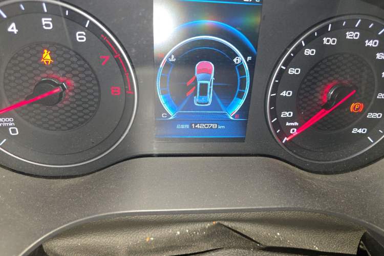 Used BYD Song 2019 1.5TI Automatic Smart Connect Luxe Version Odometer Close Up