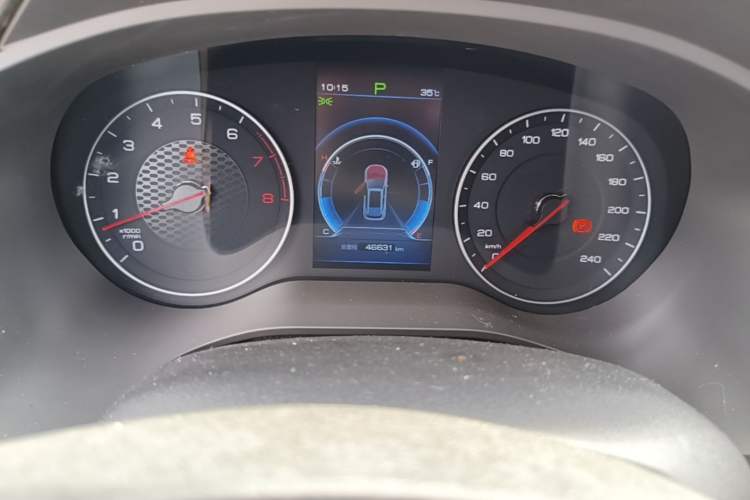 Used BYD Song 2019 1.5TI Automatic Smart Connect Luxe Version Odometer Close Up
