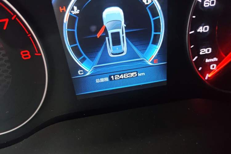 Used BYD Song 2019 1.5TI Automatic Smart Connect Dynamic Model Odometer Close Up