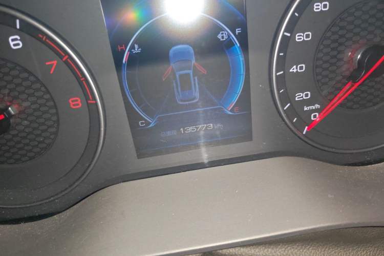 Used BYD Song 2019 1.5TI Automatic Smart Connect Luxe Version Odometer Close Up