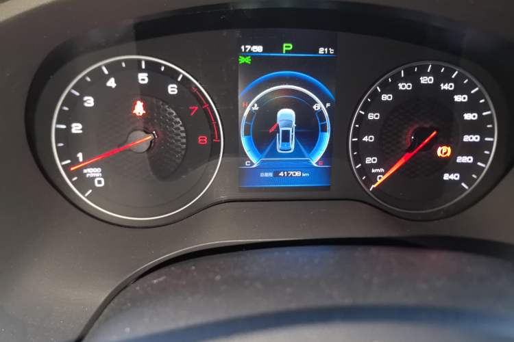 Used BYD Song 2019 1.5TI Automatic Smart Connect Dynamic Model Odometer Close Up
