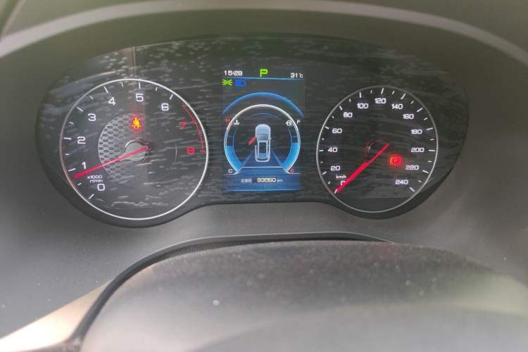 Used BYD Song 2019 1.5TI Automatic Smart Connect Dynamic Model Odometer Close Up