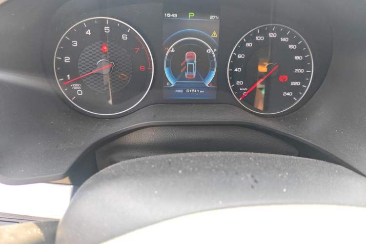 Used BYD Song 2019 1.5TI Automatic Smart Connect Dynamic Model Odometer Close Up