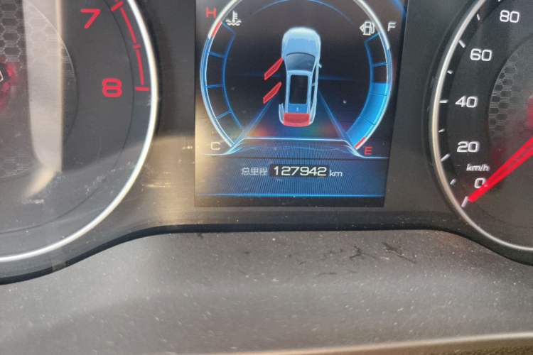 Used BYD Song 2019 1.5TI Manual Smart Connect Enhanced Model Odometer Close Up