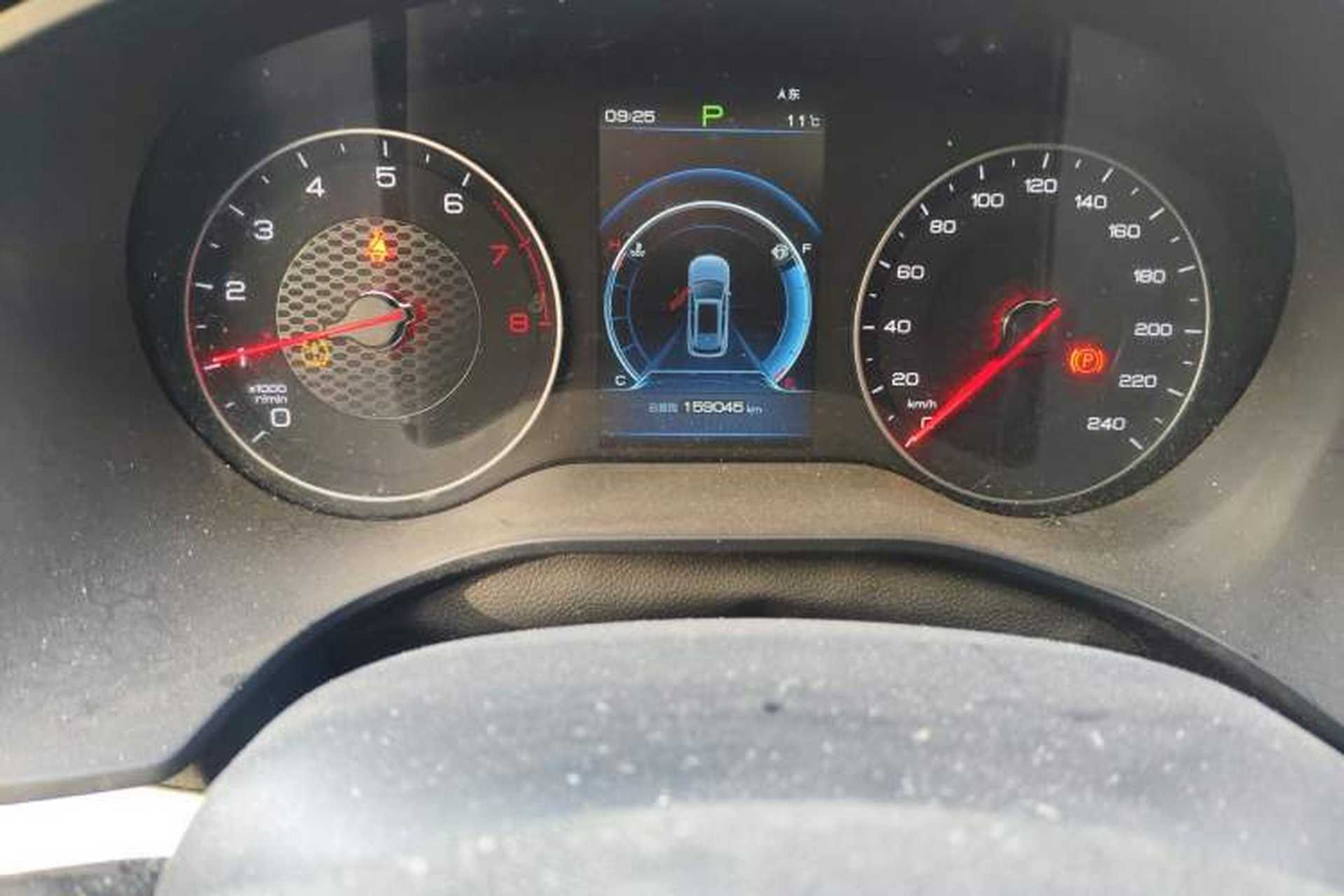 Used BYD Song 2019 1.5TI Automatic Smart Connect Luxe Version Odometer Close Up