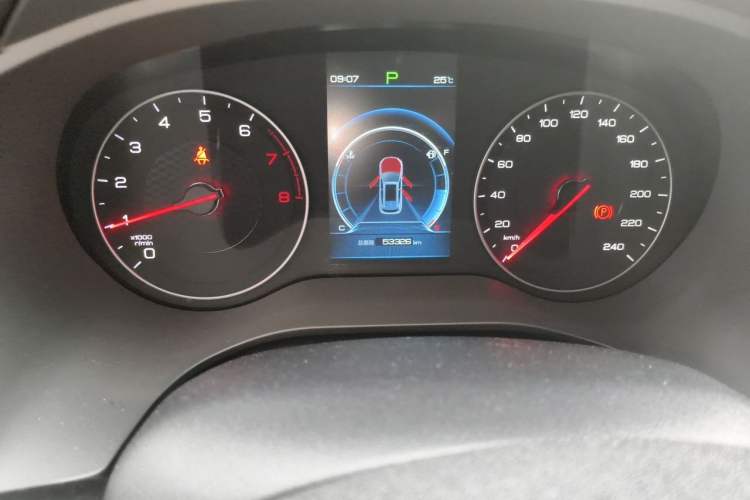 Used BYD Song 2019 1.5TI Automatic Smart Connect Luxe Version Odometer Close Up