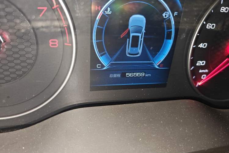 Used BYD Song 2019 1.5TI Automatic Smart Connect Dynamic Model Odometer Close Up