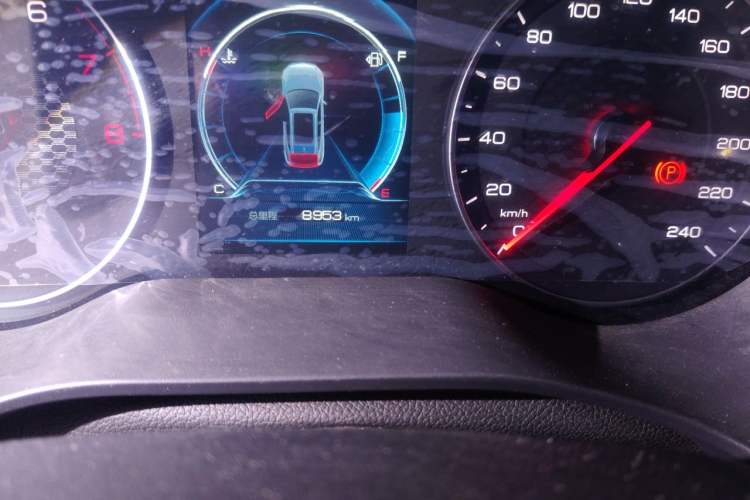 Used BYD Song 2019 1.5TI Automatic Smart Connect Enhanced Version Odometer Close Up