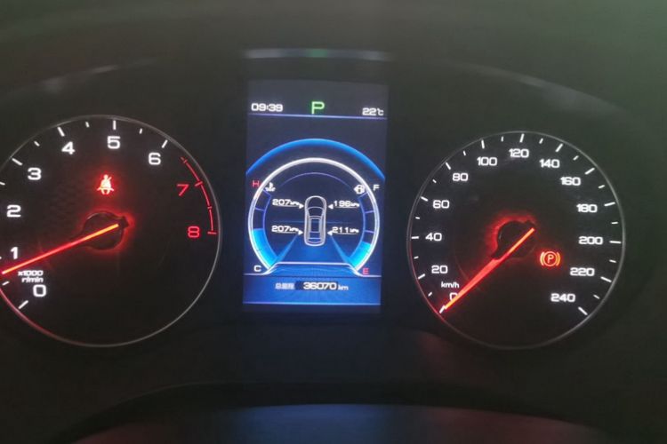 Used BYD Song 2019 1.5TI Automatic Smart Connect Luxurious Edition Odometer Close Up