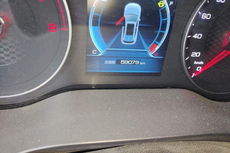 Used BYD Song 2019 1.5TI Automatic Smart Connect Dynamic Model Odometer Close Up
