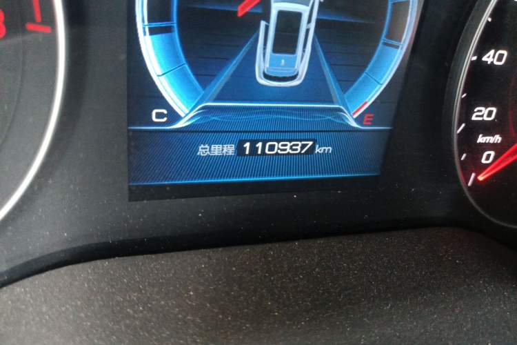 Used BYD Song 2020 Classic Edition 1.5T Automatic Elite Model Odometer Close Up