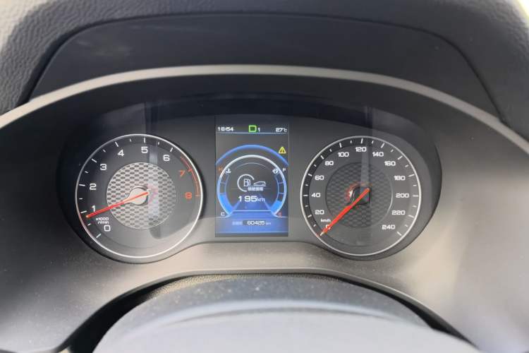 Used BYD Song 2020 Classic Edition 1.5T Automatic Elite Model Odometer Close Up