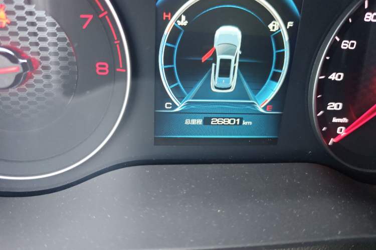 Used BYD Song 2020 Classic Edition 1.5T Automatic Elite Model Odometer Close Up